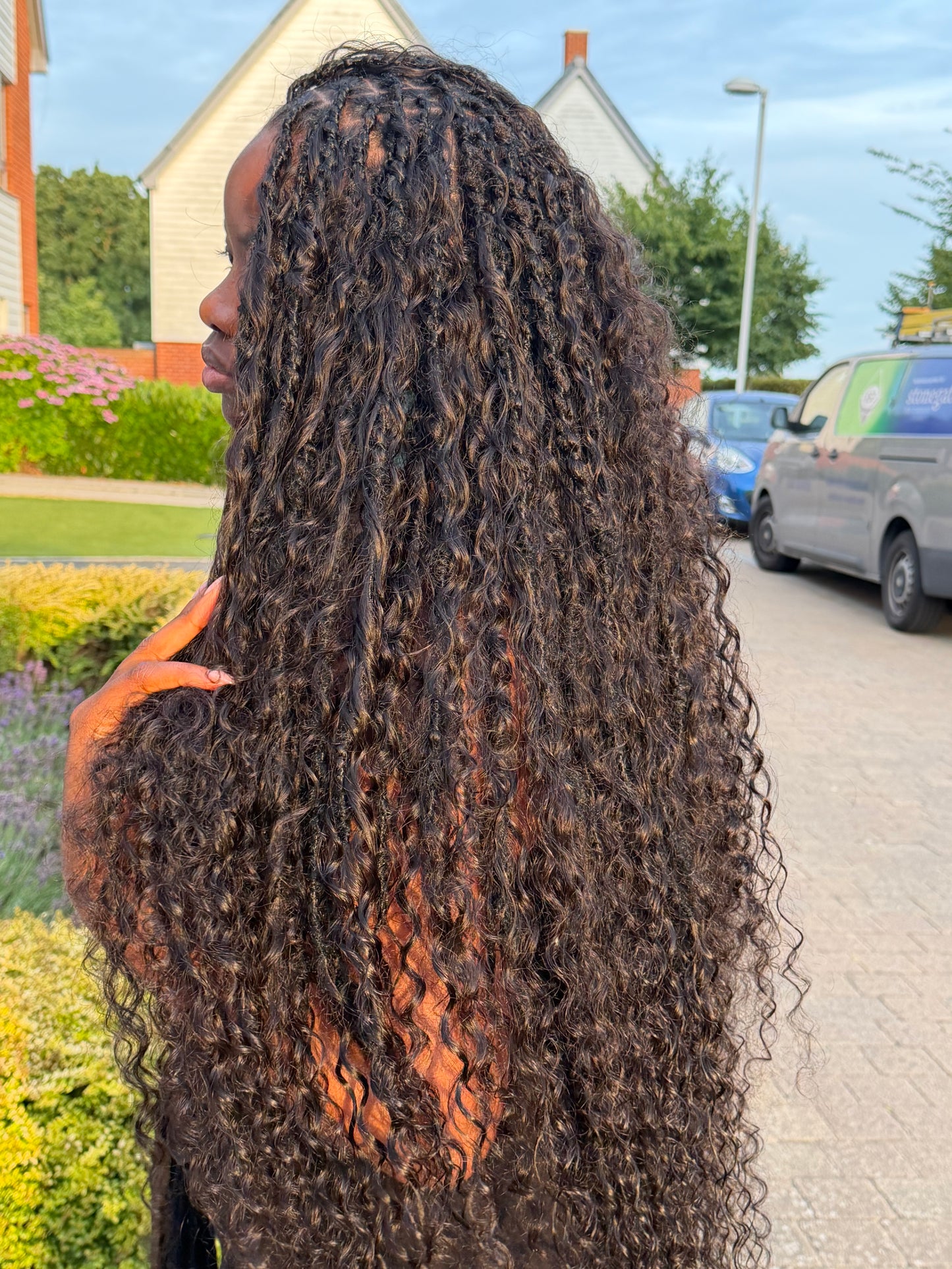 Deep Curly Braiding Human Hair