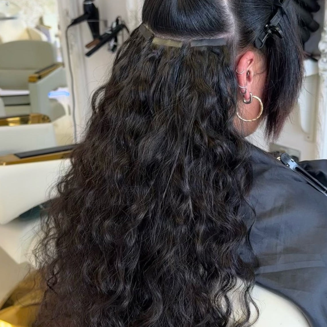 Natural Curly Tape-Ins
