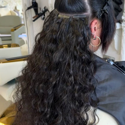 Natural Curly Tape-Ins