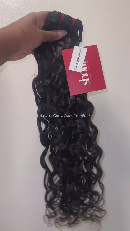 Natural Curly Single Bundle